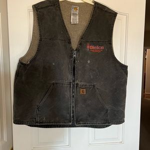 Carhartt fleece lined vest.  Tall 2XL Size
